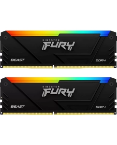 Купить Оперативная память Kingston Fury Beast RGB KF432C16BB2AK2/64 DDR4 2x32ГБ  в E-mobi