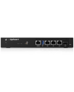 Купить Маршрутизатор Ubiquiti EdgeRouter 4 ER-4-EU ER-4-EU Black в E-mobi