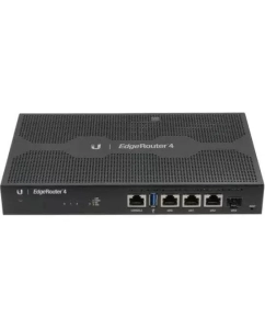 Купить Маршрутизатор Ubiquiti EdgeRouter 4 ER-4-EU ER-4-EU Black  в E-mobi