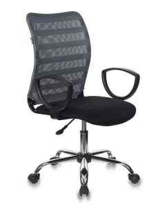 Купить Компьютерное кресло Бюрократ 1116319 CH-599AXSL/32G/TW-11 64х64х106 см, серый/черный в E-mobi