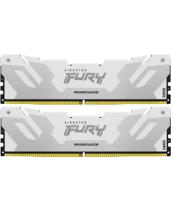 Купить Оперативная память Kingston Fury Renegade White (KF564C32RWK2-32), DDR5 2x16Gb, 6400MHz в E-mobi