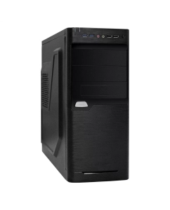 Купить Корпус компьютерный ExeGate XP-330U Black (EX272729RUS) черный в E-mobi