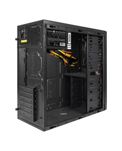 Купить Корпус компьютерный ExeGate XP-330U Black (EX272729RUS) черный  в E-mobi