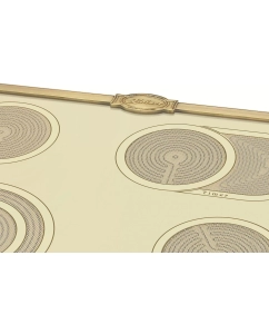 Купить Встраиваемая варочная панель электрическая KAISER KCT 6185 бежевый  в E-mobi