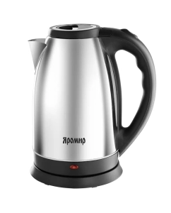 Купить Чайник электрический Яромир ЯР-1056 2.5 л черный, серебристый в E-mobi