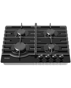 Купить Встраиваемая варочная панель газовая Haier HHX-G64RNLB черный  в E-mobi