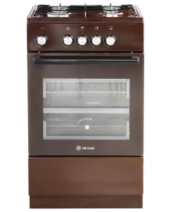 Купить Газовая плита De Luxe 5040.48Г (Щ)-014 коричневый в E-mobi
