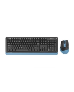 Купить Комплект клавиатура и мышь A4Tech Fstyler FGS1035Q Black/Blue в E-mobi