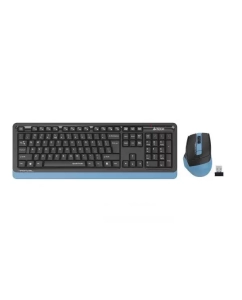 Купить Комплект клавиатура и мышь A4Tech Fstyler FGS1035Q Black/Blue  в E-mobi