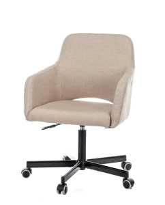 Купить Кресло БЮРОКРАТ CH-380M, на колесиках, ткань, бежевый [ch-380m/402cappu] в E-mobi