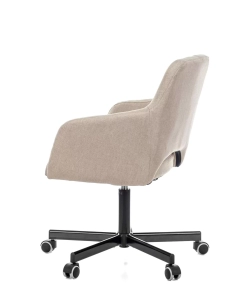 Купить Кресло БЮРОКРАТ CH-380M, на колесиках, ткань, бежевый [ch-380m/402cappu]  в E-mobi