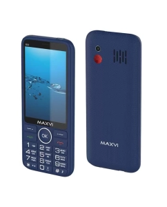 Купить Мобильный телефон Maxvi Blue (B35 Blue) в E-mobi