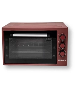 Купить Мини-печь KRAFT KF-MO 3800 R красный в E-mobi