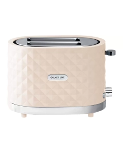 Купить Тостер Galaxy GL2912 бежевый в E-mobi
