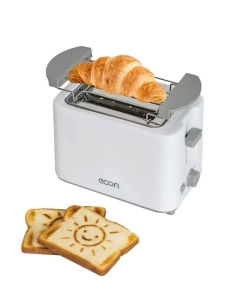 Купить Тостер ECON ECO-248TS белый в E-mobi