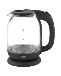 Купить Чайник электрический JVC JK-KE1510 1.7 л прозрачный, серый в E-mobi