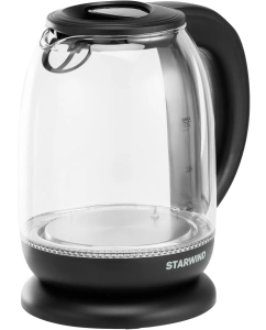 Купить Чайник электрический StarWind SKS4517, 2200Вт, черный в E-mobi
