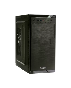 Купить Корпус компьютерный ExeGate QA-412U (EX272747RUS) Black в E-mobi