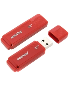 Купить Флешка SmartBuy Dock 32ГБ Red (SB32GBDK-R) в E-mobi