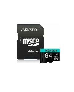 Купить Карта памяти ADATA Micro SDHC 64Гб Premier Pro (AUSDX64GUI3V30SA2-RA1) в E-mobi