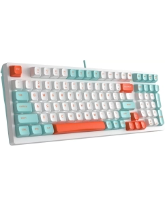 Купить Проводная клавиатура A4TECH Fstyler FS300 белый (FS300 PANDA SNORKLENING)  в E-mobi