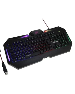 Купить Проводная игровая клавиатура QUMO Dragon War Spirit K09 Black в E-mobi