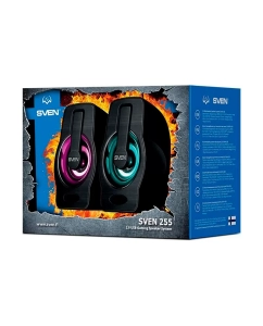 Купить Колонки компьютерные Sven 255 Black (410111)  в E-mobi