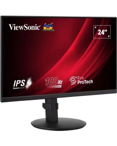 Купить 23.8" Монитор ViewSonic VA2408-HDJ Black 100Hz 1920x1080 IPS  в E-mobi
