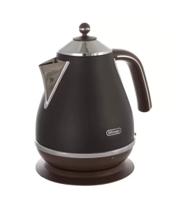 Купить Чайник электрический Delonghi IconaVintage 1.7 л черный, коричневый  в E-mobi