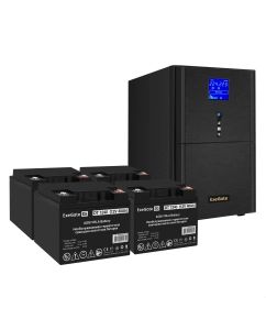 Купить Источник бесперебойного питания Exegate SineTower SZ-5000.LCD.AVR.2SH.1C13.T.RJ.USB в E-mobi