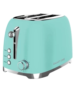 Купить Тостер GALAXY LINE 2917 зеленый в E-mobi
