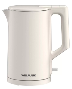 Купить Чайник электрический WILLMARK WEK-1828PS 1.8 л бежевый в E-mobi