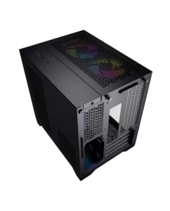 Купить Корпус компьютерный Powercase (CVBM-L4 Black) черный  в E-mobi