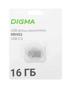 Купить Флешка DIGMA 16 ГБ (1880820) в E-mobi