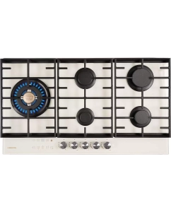 Купить Встраиваемая варочная панель газовая Hiberg VM 9155 Y бежевый в E-mobi