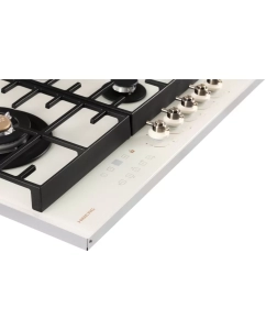 Купить Встраиваемая варочная панель газовая Hiberg VM 9155 Y бежевый  в E-mobi