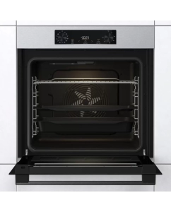 Купить Встраиваемый электрический духовой шкаф Gorenje BOSB6737E03X серебристый, черный  в E-mobi