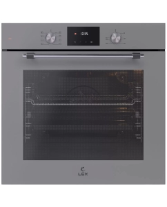 Купить Встраиваемый электрический духовой шкаф LEX EDP 680 серебристый в E-mobi