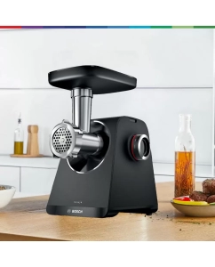 Купить Электромясорубка Bosch MFWS440B 500 Вт черный  в E-mobi