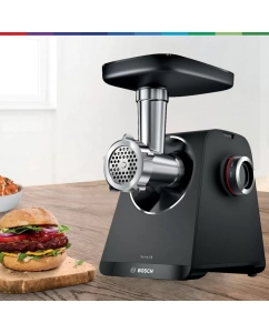 Купить Электромясорубка Bosch MFWS440B 500 Вт черный  в E-mobi