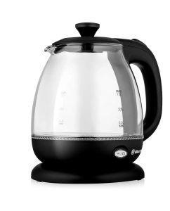 Купить Чайник электрический Brayer BR6106 1 л прозрачный; черный  в E-mobi
