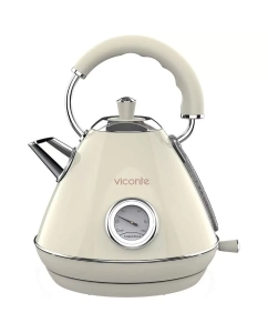 Купить Чайник электрический Viconte VC-3309 1.7 л бежевый в E-mobi
