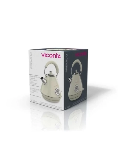 Купить Чайник электрический Viconte VC-3309 1.7 л бежевый  в E-mobi