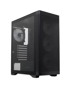 Купить Корпус компьютерный HSPD M520-TGBK-ARGB черный  в E-mobi