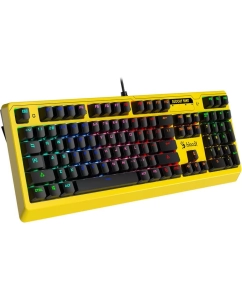 Купить Проводная игровая клавиатура A4Tech Bloody B810R Yellow  в E-mobi