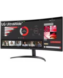 Купить 34&quot; Монитор LG UltraWide 34WR50QK-B черный 100Hz 3440x1440 VA  в E-mobi