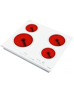 Купить Встраиваемая варочная панель электрическая HYUNDAI HHE 6452 белый  в E-mobi