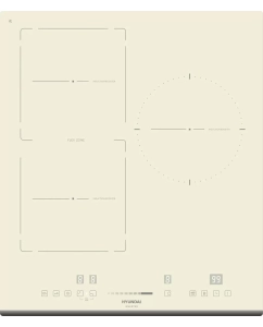 Купить Встраиваемая варочная панель индукционная HYUNDAI HHI 4771 BE бежевый в E-mobi