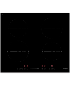 Купить Встраиваемая варочная панель индукционная HYUNDAI HHI 6741 черный в E-mobi