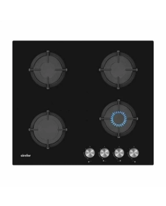 Купить Встраиваемая варочная панель газовая Simfer H60N40B416 черный в E-mobi